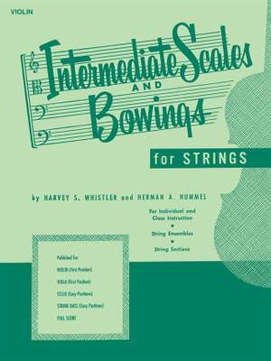 Harvey S. Whistler_Herman Hummel: Intermediate Scales And Bowings