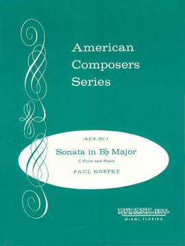 Paul Koepke: Sonata in B-flat Major