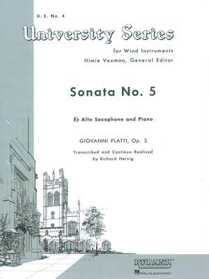 Giovanni Benedetto Platti: Sonata No. 5