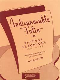 R.M. Endresen: Indispensable Folio - Bb Tenor Saxophone and Piano
