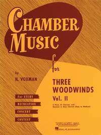 Chamber Music for Three Woodwinds, Vol. 2