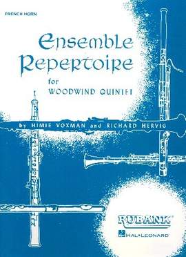 Ensemble Repertoire for Woodwind Quintet