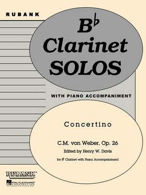 Carl Maria von Weber: Concertino, Op. 26