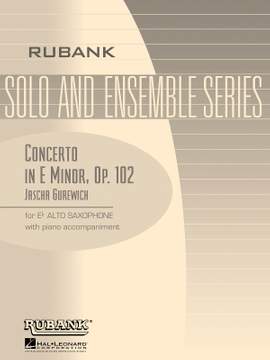 Jascha Gurewich: Concerto in E-Minor (op. 102)