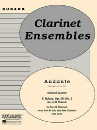 R. Bohne: Andante (from Quartet in D, Op. 60 No. 2)