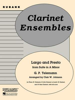 Georg Philipp Telemann: Largo and Presto (from Suite in A Minor)