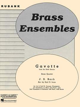 Johann Sebastian Bach: Gavotte from the Sixth Sonata