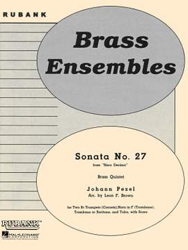 Johann Pezel: Sonata No. 27 (from Hora Decima)