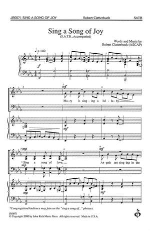 Robert C. Clatterbuck: Sing a Song of Joy