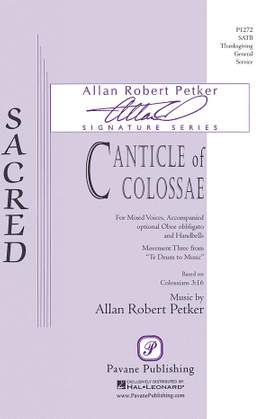 Allan Robert Petker: Canticle of Colossae