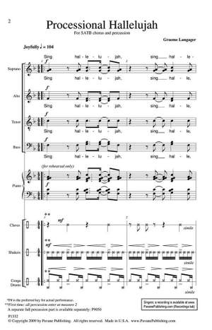 Graeme Langager: Processional Hallelujah