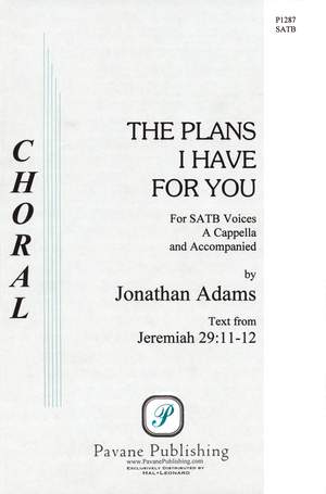 Jonathan Adams: The Plans I Have for You