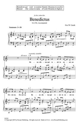 Eric Unruh: Benedictus