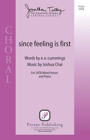 Joshua Chai: Since Feeling Is First