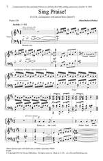 Allan Robert Petker: Sing Praise! Product Image
