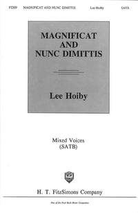Lee Hoiby: Magnificat and Nunc Dimittis