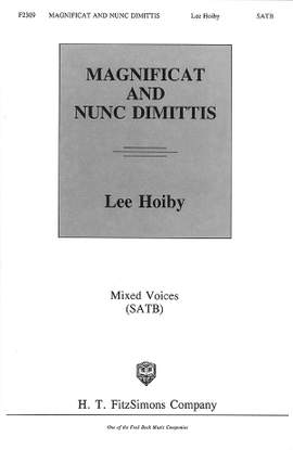 Lee Hoiby: Magnificat and Nunc Dimittis