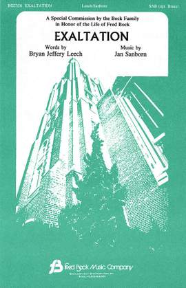 Bryan Jeffery Leech_Jan Sanborn: Exaltation
