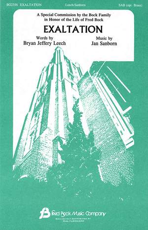 Bryan Jeffery Leech_Jan Sanborn: Exaltation