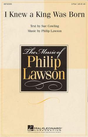 Philip Lawson_Sue Cowling: I Knew a King Was Born