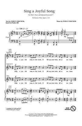 Emily Crocker: Sing a Joyful Song