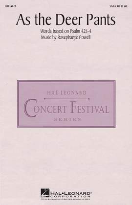 Rosephanye Powell: As the Deer Pants