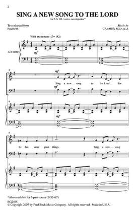Carmen Scialla: Sing a New Song to the Lord