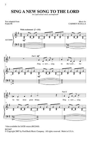 Carmen Scialla: Sing a New Song to the Lord