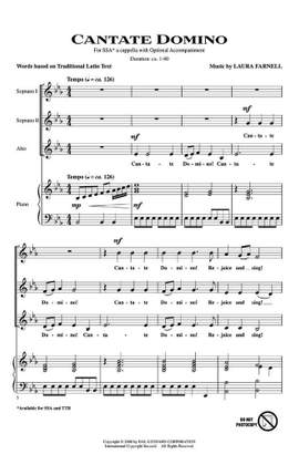 Laura Farnell: Cantate Domino