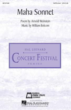 William Bolcom: Maha Sonnet