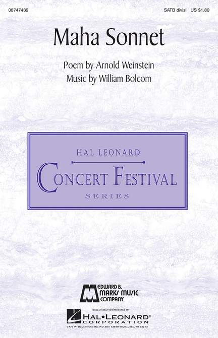 William Bolcom: Maha Sonnet
