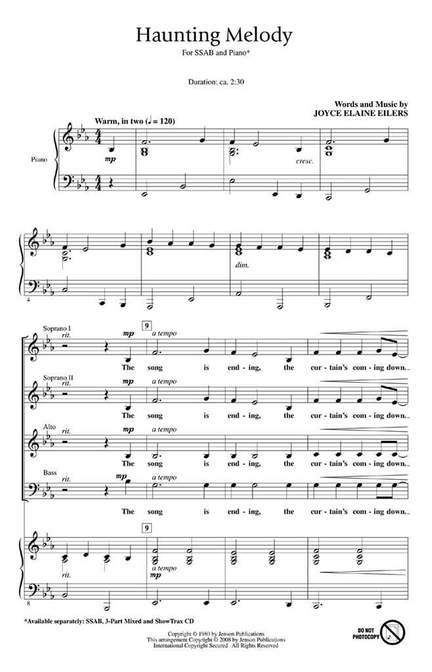 Joyce Eilers: Haunting Melody