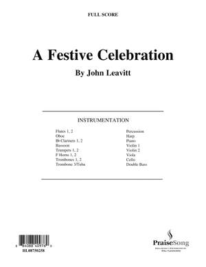 John Leavitt: A Festive Celebration