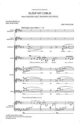 Eric Whitacre: Sleep My Child