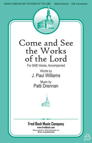 Patti Drennan: Come And See The Works Of The Lord