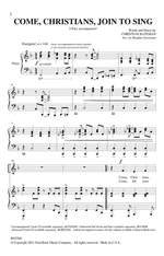 Come, Christians, Join To Sing Product Image