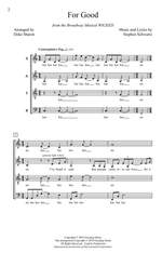 Stephen Schwartz: For Good Product Image