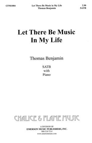 Tom Benjamin: Let There Be Music