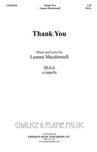 Leanne Macdonell: Thank You
