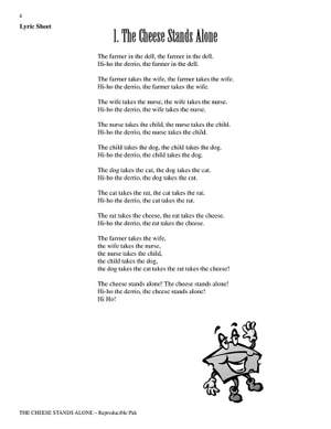 John Higgins John Jacobson The Cheese Stands Alone Presto Sheet Music