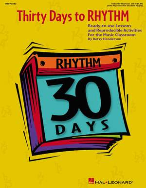 Betsy Henderson: Thirty Days to Rhythm