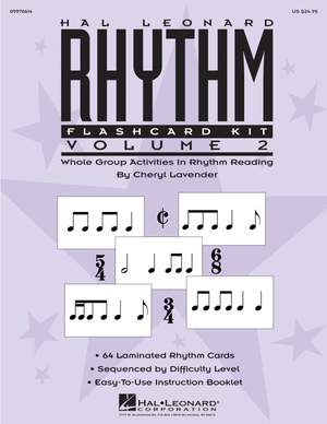Cheryl Lavender: Hal Leonard Rhythm Flashcard Kit, Volume 2