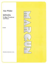Alec Wilder: Sonata for Bass Trombone and Piano