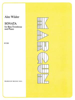 Alec Wilder: Sonata for Bass Trombone and Piano