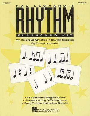 Cheryl Lavender: Hal Leonard's Rhythm Flashcard Kit