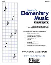 Cheryl Lavender: Elementary Music Form Pack Resource
