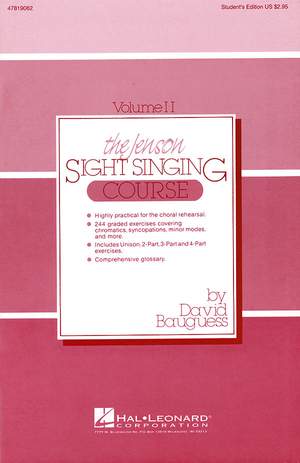 David Bauguess: The Jenson Sight Singing Course Vol. II