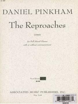 Daniel Pinkham: Reproaches (1960)