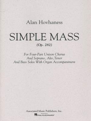 Alan Hovhaness: Simple Mass