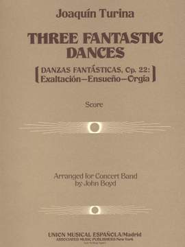Joaquín Turina: Three (3) Fantastic Dances, Op. 22